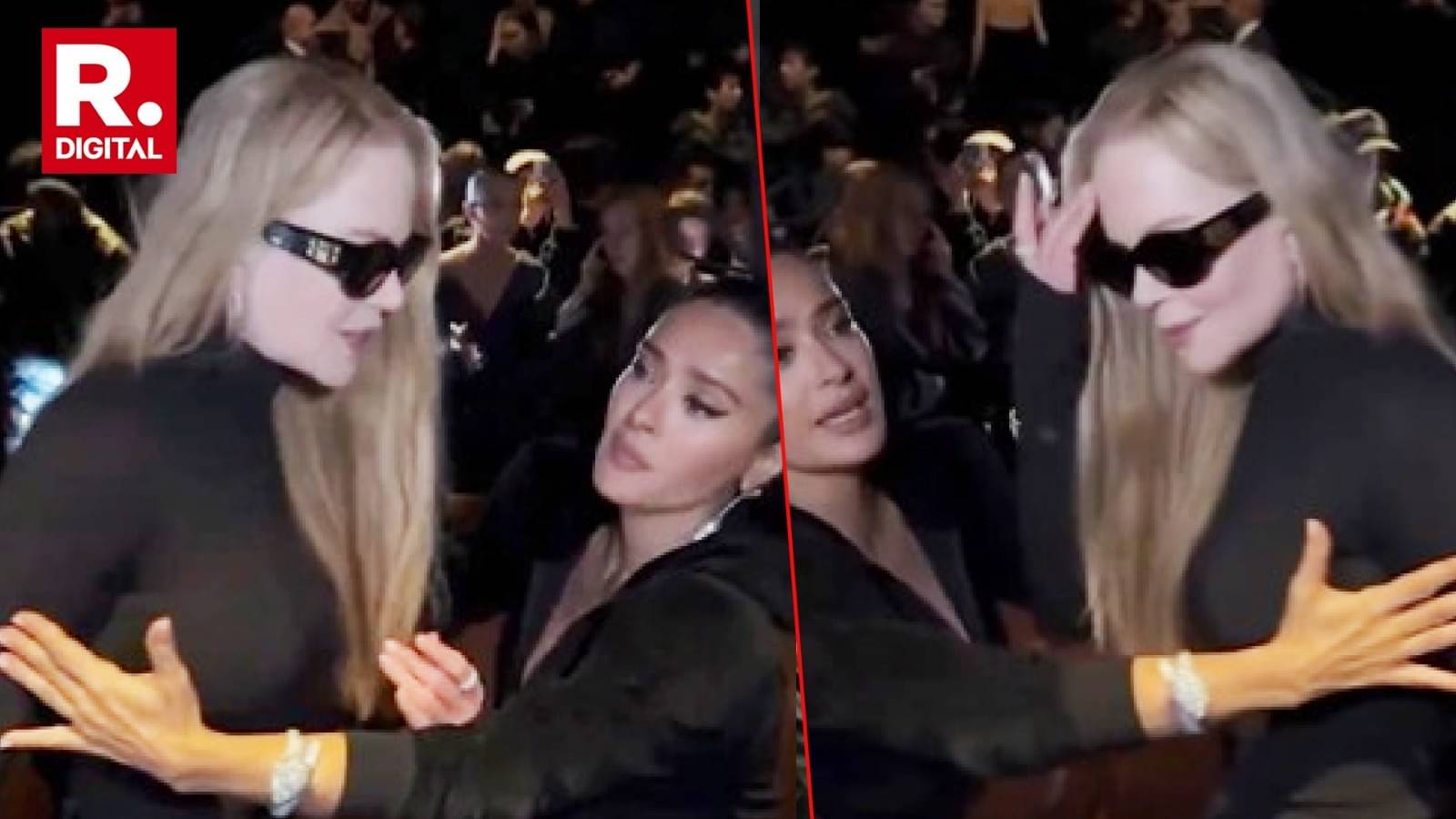 Viral: Nicole Kidman, Salma Hayek's Confrontation Caught On Camera