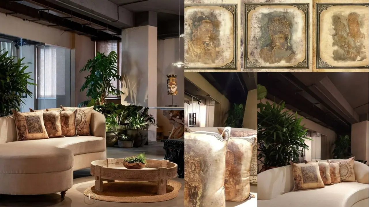 Nikhil Kamath's new office space.