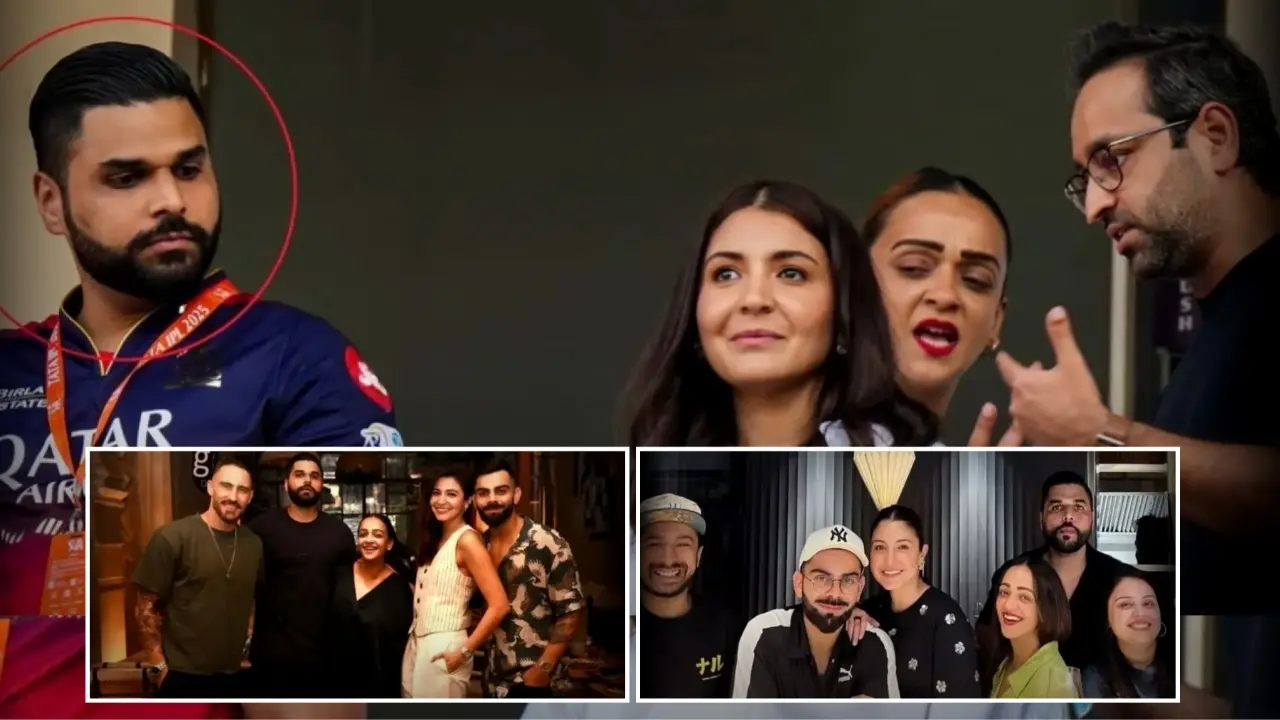 Anushka Sharma-Virat Kohli's Photos With Chinnaswamy Stampede Case Detainee Nikhil Sosale Go Viral As 'Arrest Kohli' Trend Gathers Momentum, Netizens Say 'They're Like Family' Nikhil Sosale has been arrested in connection with Bengaluru stampede case