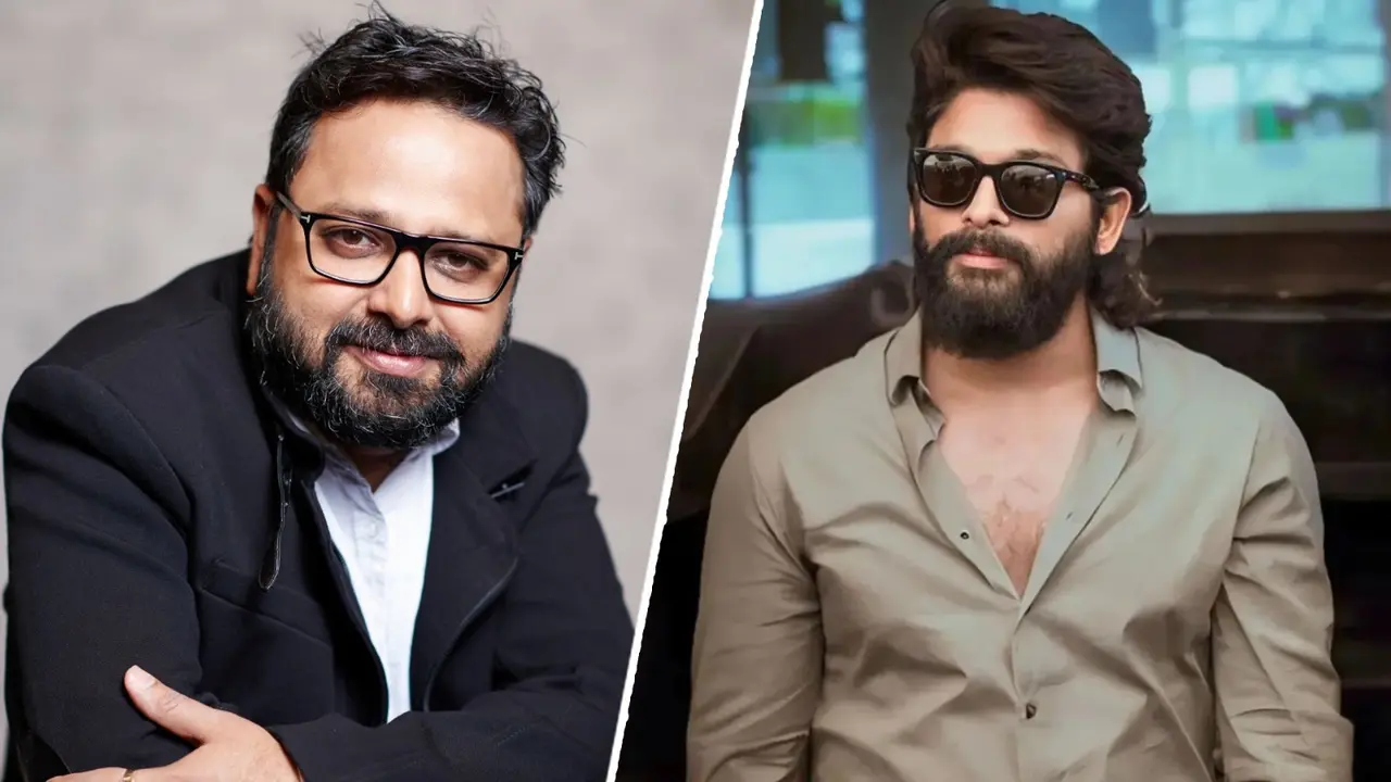 Nikkhil Advani (L), Allu Arjun (R)