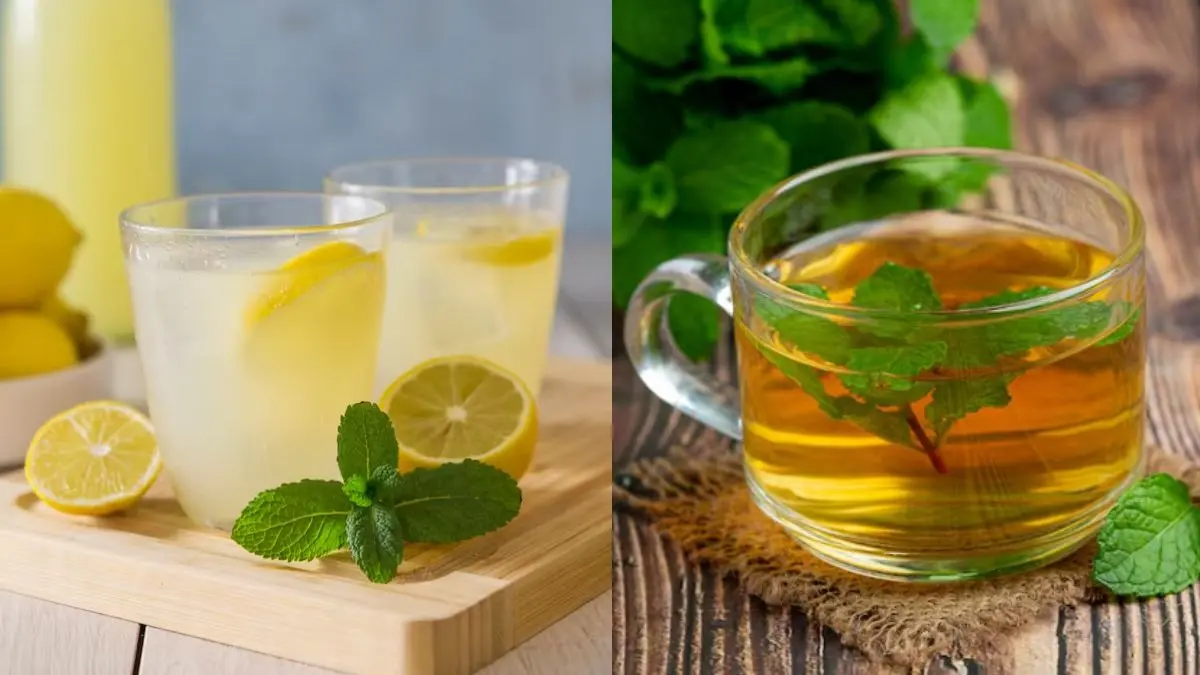Nimbu Paani Vs Green Tea