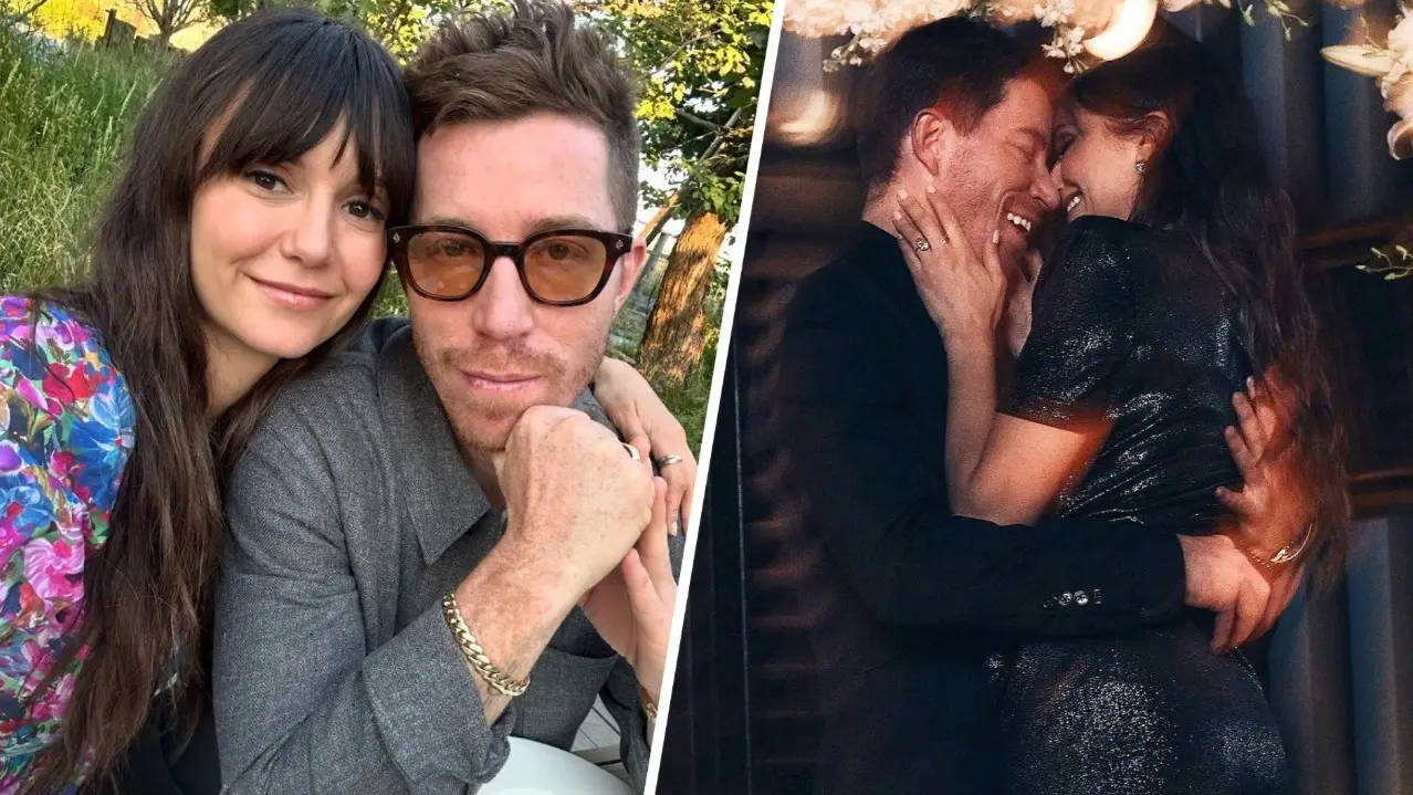 Vampire Diaries' Nina Dobrev Gets Engaged To Boyfriend Shaun White In 5-carat Diamond Proposal Nina Dobrev and Shaun White are engaged.