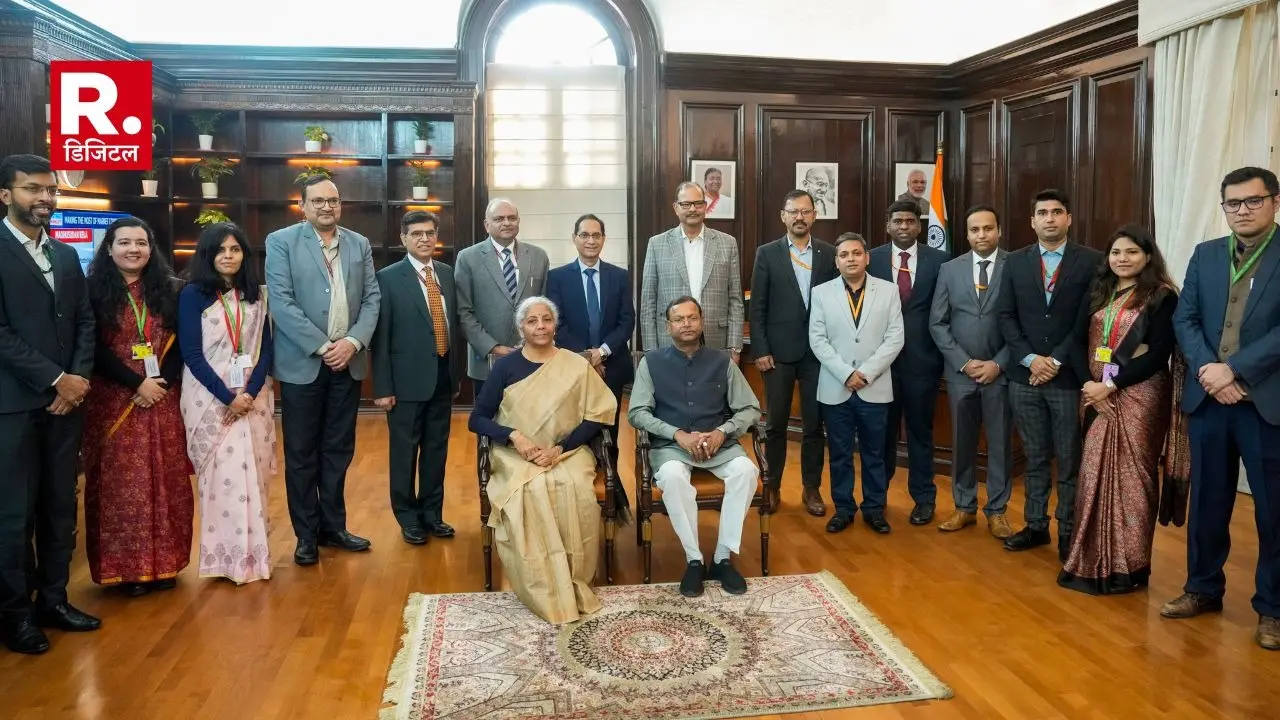 Nirmala Sitharaman and her team