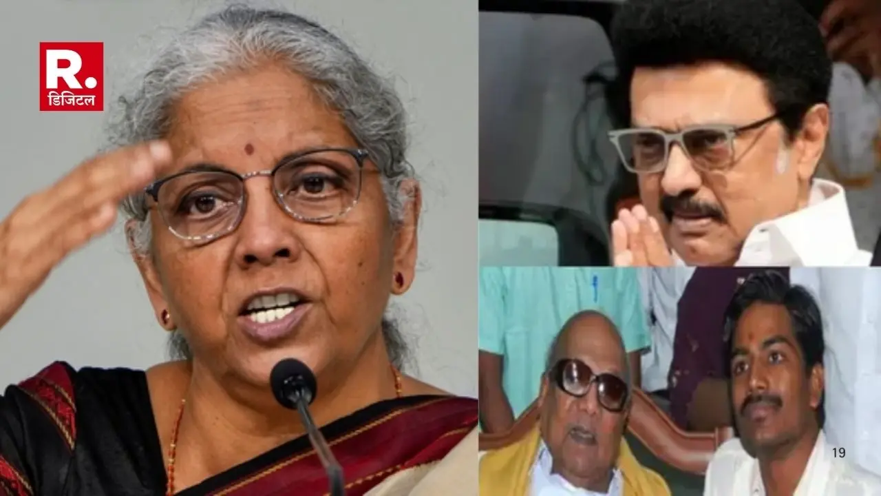 Nirmala sitharaman on dmk