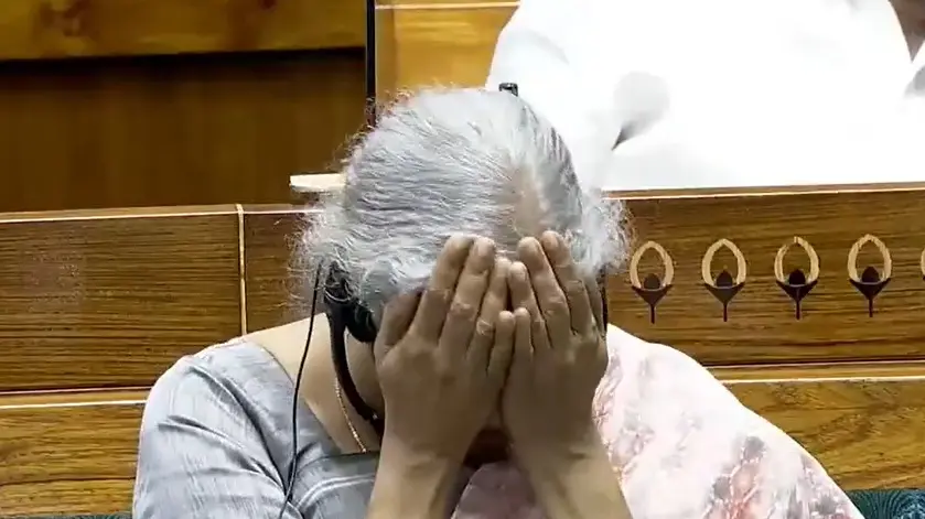 Nirmala Sitharaman reaction to Rahul Gandhi's budget ka halwa remarks