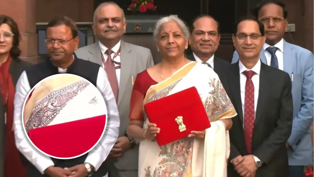 Nirmala Sitharaman to present Union Budget 2025 in a handwoven Madhubani printed saree.