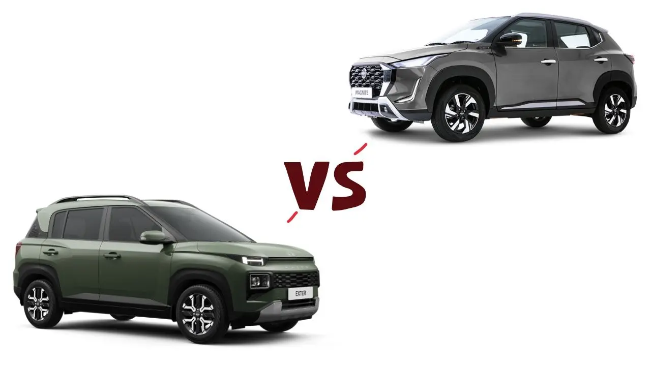 Nissan Magnite CNG vs Hyundai Exter CNG - Which CNG SUV to Choose Under ₹9 Lakh? Nissan Magnite CNG vs Hyundai Exter CNG