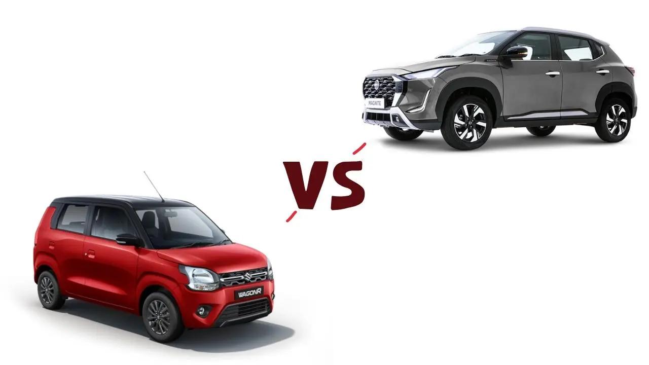Nissan Magnite CNG vs Maruti Suzuki Wagon R CNG