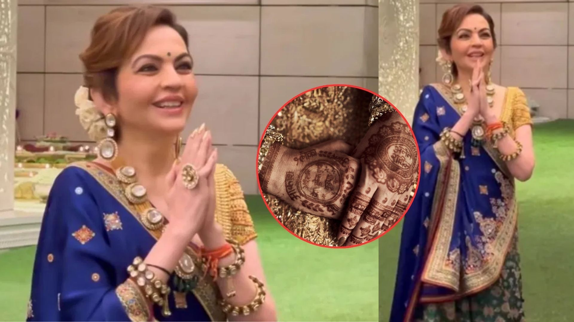 Nita Ambani Mehandi