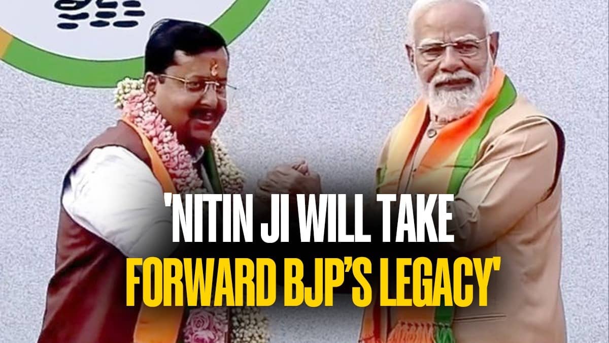 ‘Nitin Nabin Is My Boss, I’m A BJP Worker’: PM Modi Hails New National President Nitin Nabin
