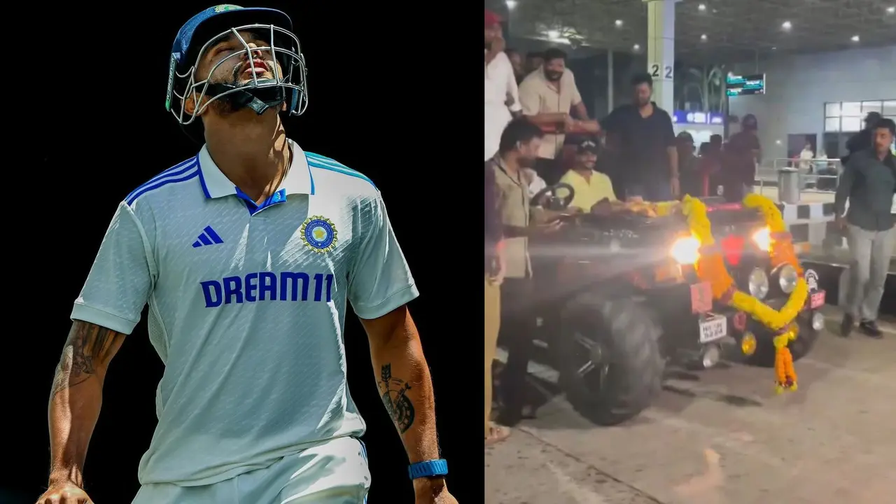 Nitish Kumar Reddy Grand Welcome