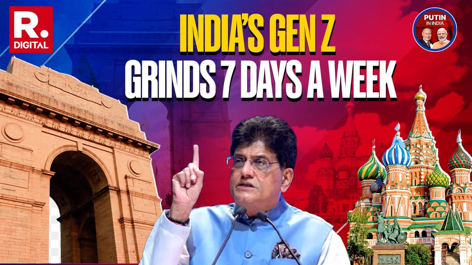 No Friday Check-Outs! Piyush Goyal Lauds Gen Z Outlook On 7-Day Grind