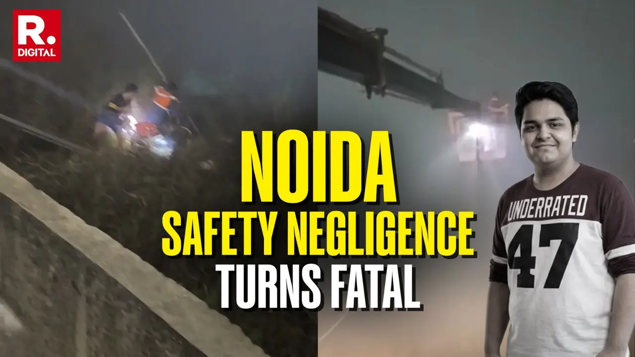 No Night Lights, No Reflectors, No Barricades Amid Dense Fog: Serious Lapses Raise Questions After Noida Techie's Death No Night Lights, No Reflectors, No Barricades Amid Dense Fog: Serious Lapses Raise Questions After Noida Techie's Death