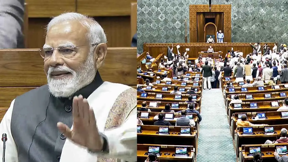 No PM Modi Speech in Lok Sabha Today As House Adjourned Over Opposition Ruckus, May Speak in Rajya Sabha Tomorrow No PM Modi Speech in Lok Sabha Today As House Adjourned Over Opposition Ruckus, May Speak in Rajya Sabha Tomorrow