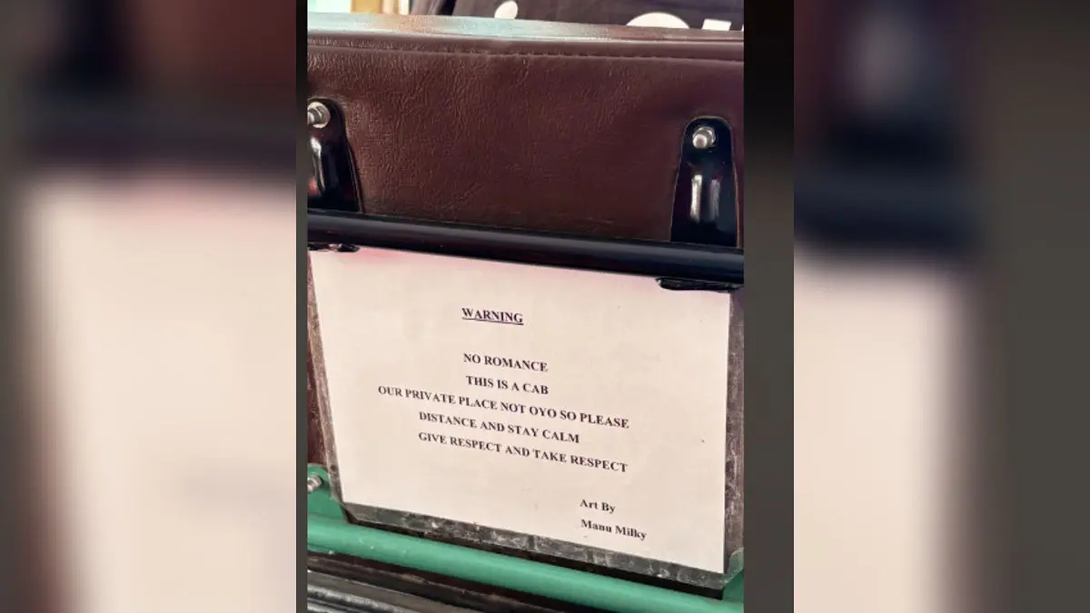 'No Romance...': Bengaluru Auto Driver Says No to PDA, Asks Passengers to Stay Calm During Ride