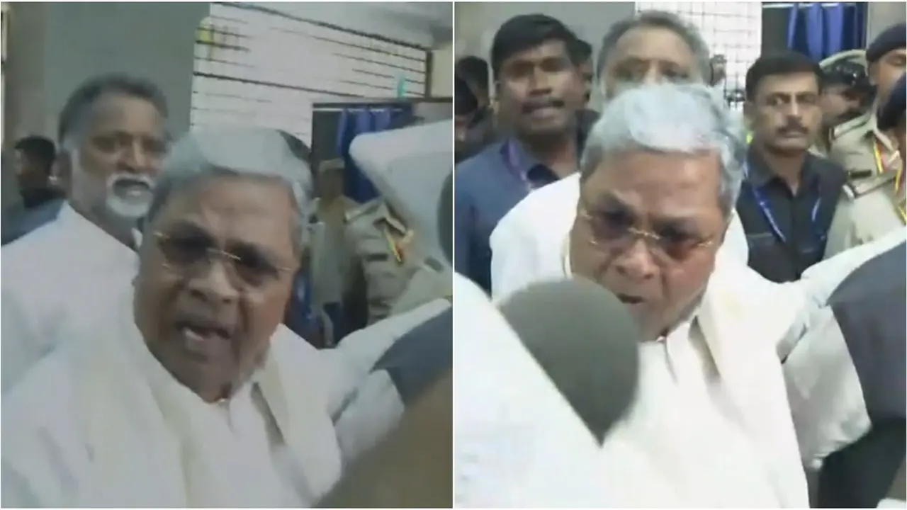 'Nobody Called Me!': Siddaramaiah Loses His Cool, Snaps At Reporters Over Questions on Delhi Visit 'Nobody Called Me!': Siddaramaiah Loses His Cool, Snaps At Reporters Over Questions on Delhi Visit