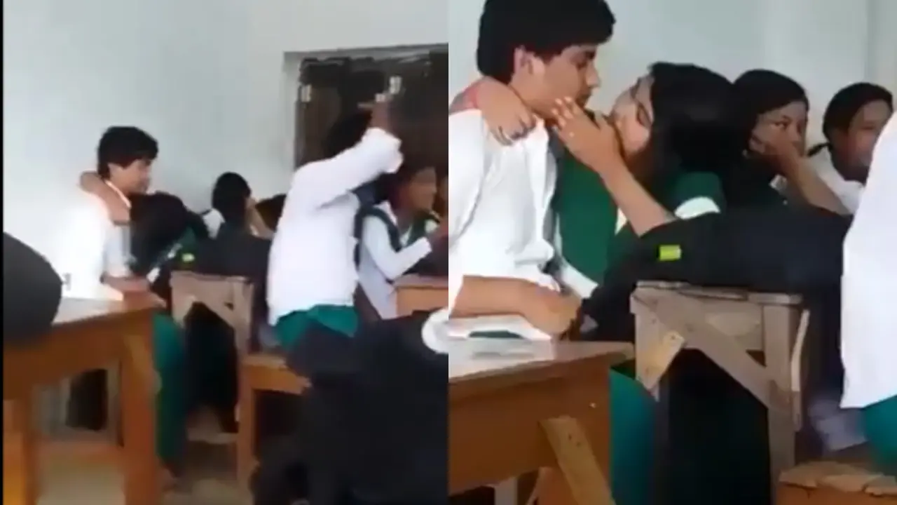 Viral Video: Obscenity Inside Classroom Caught On Camera, Netizens Blame 'Web Series' Noida classroom obscenity caught on camera