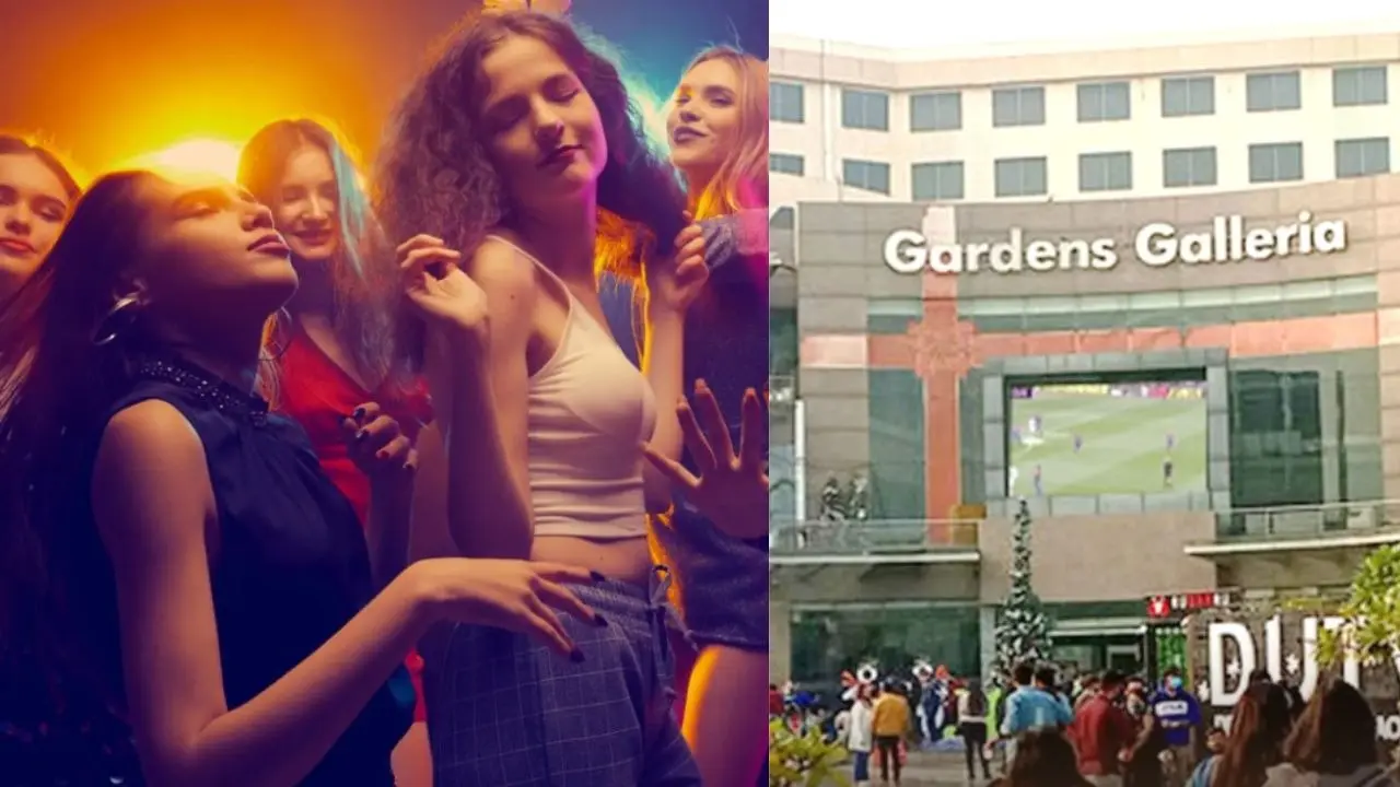 Noida garden galleria mall molestation with three girls in bar 3 molesters arrested