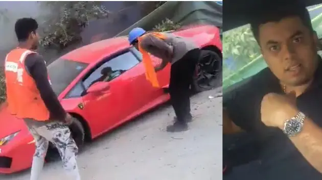 Noida Horror: Lamborghini Driver Hits 2 Labourers, Asks ‘Did Anyone Die?’