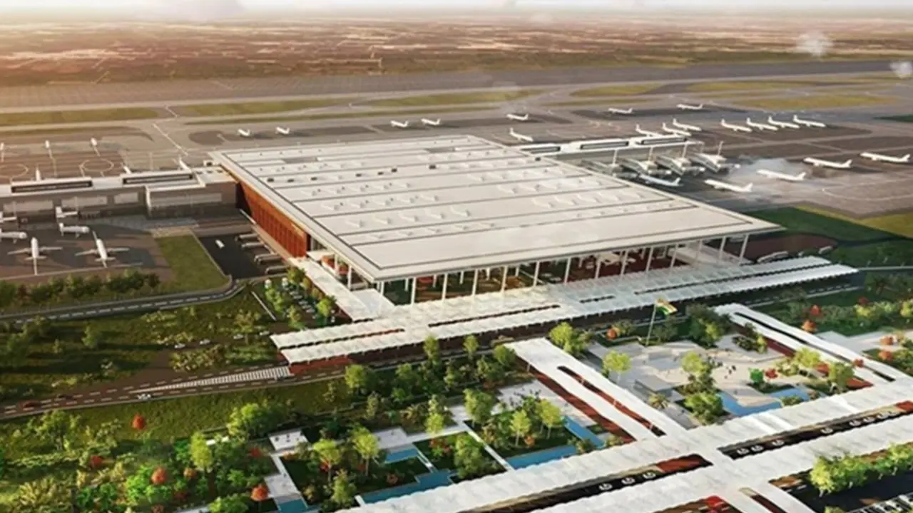 Noida’s Jewar Airport to Begin Operations Next Month From This Date: Direct Flights to Mumbai, Kolkata, Hyderabad in Phase 1 Noida's Jewar International Airport