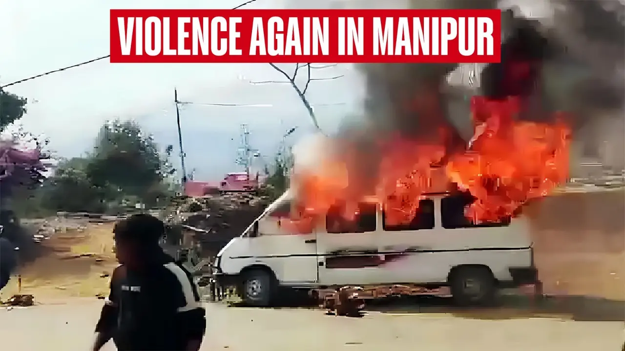 Normalcy in Manipur Disrupted: 1 Killed, 40 Injured in Fresh Violence Between Kukis and Security Forces | Top Points