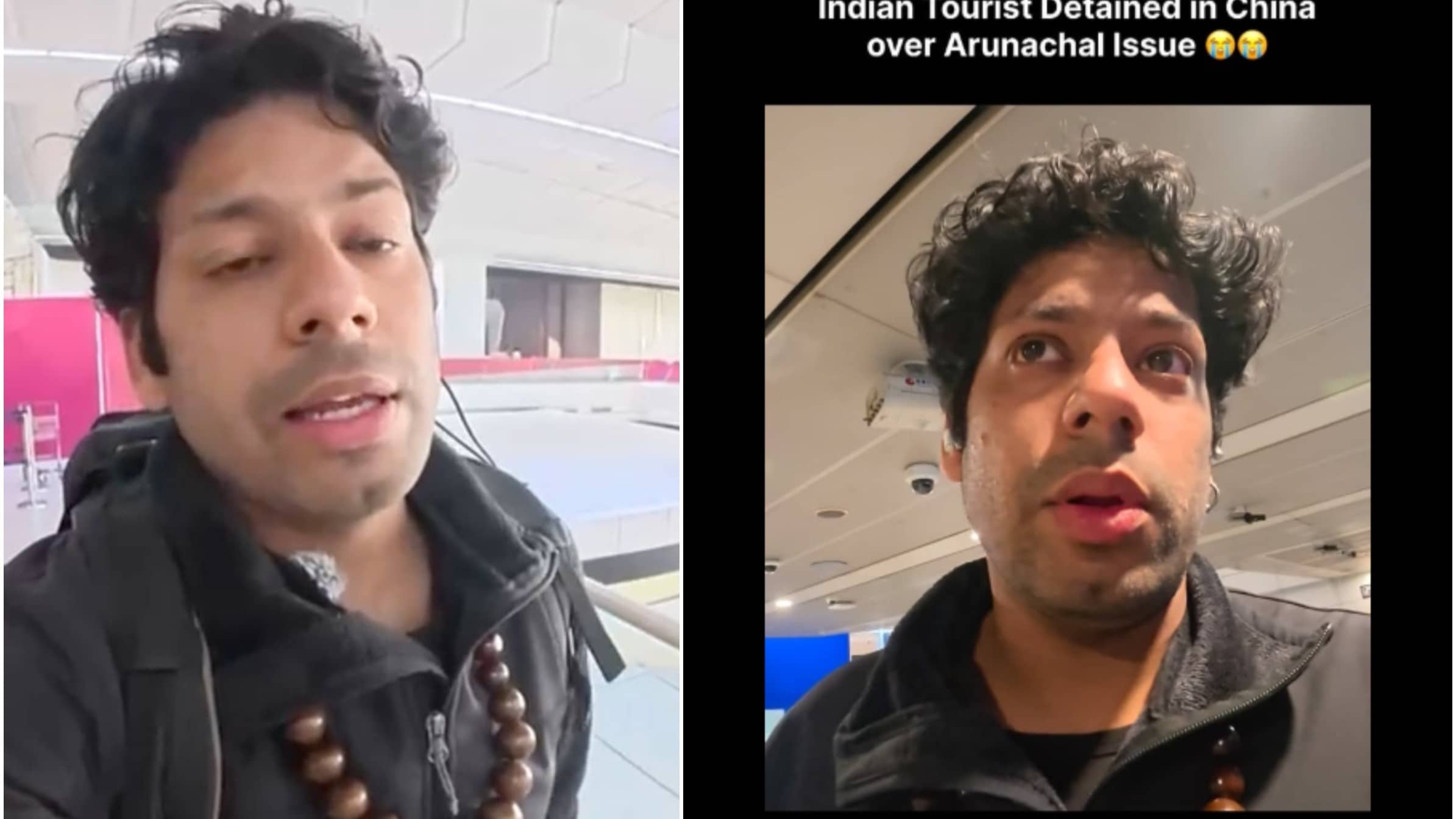 'Not Given Food, Water For 15 Hours': Indian Vlogger Detained in China For Calling Arunachal Pradesh Part Of India