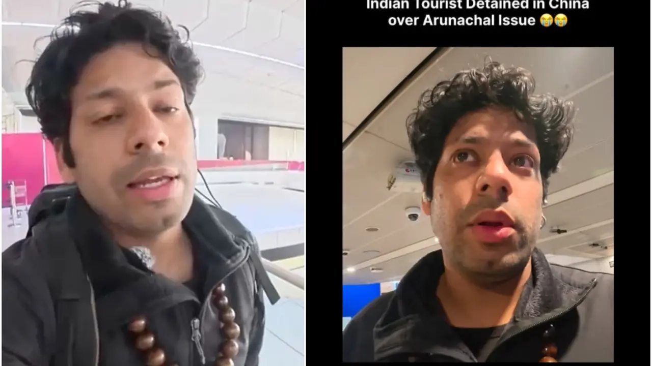 'Not Given Food, Water For 15 Hours': Indian Vlogger Detained in China For Calling Arunachal Pradesh Part Of India