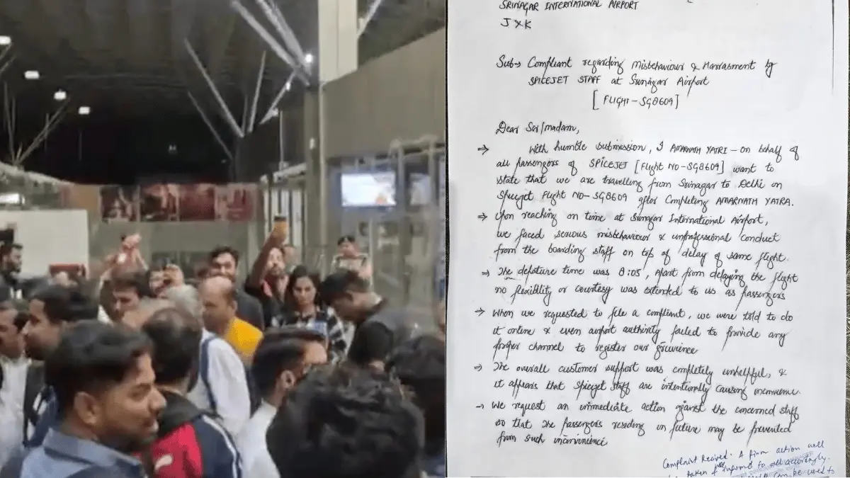 ‘Not in Condition to Take the Journey’: SpiceJet Cancels Srinagar-Delhi Flight, Strands 150 Amarnath Pilgrims