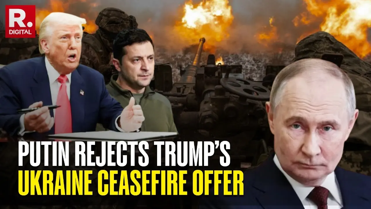 'Not Interested': Russia Rejects Trump's Ukraine Ceasefire Offer; Says Goal is Long Term Peace