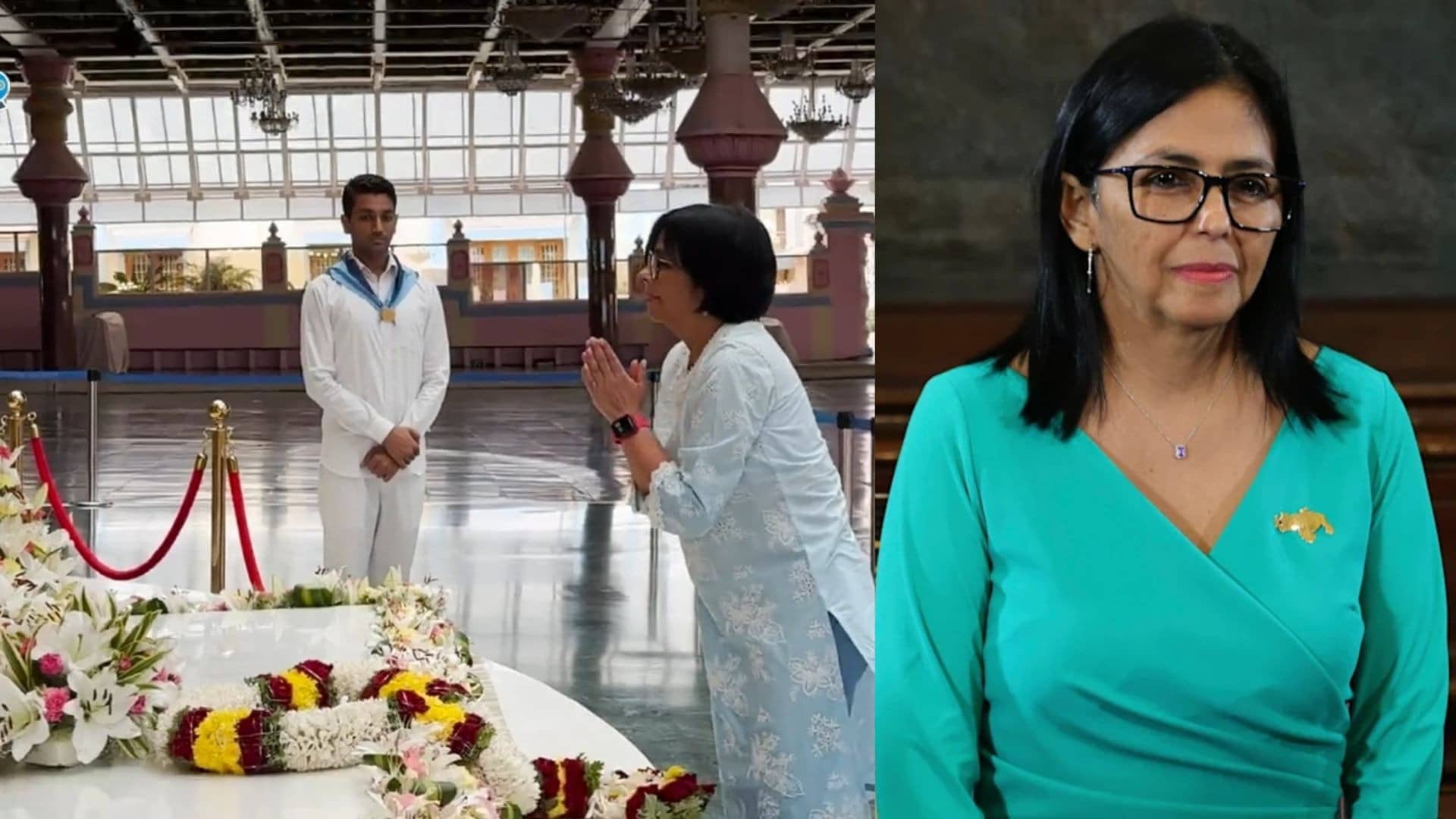 Not only Nicolas Maduro Venezuela new president Delcy Rodriguez Sathya Sai link
