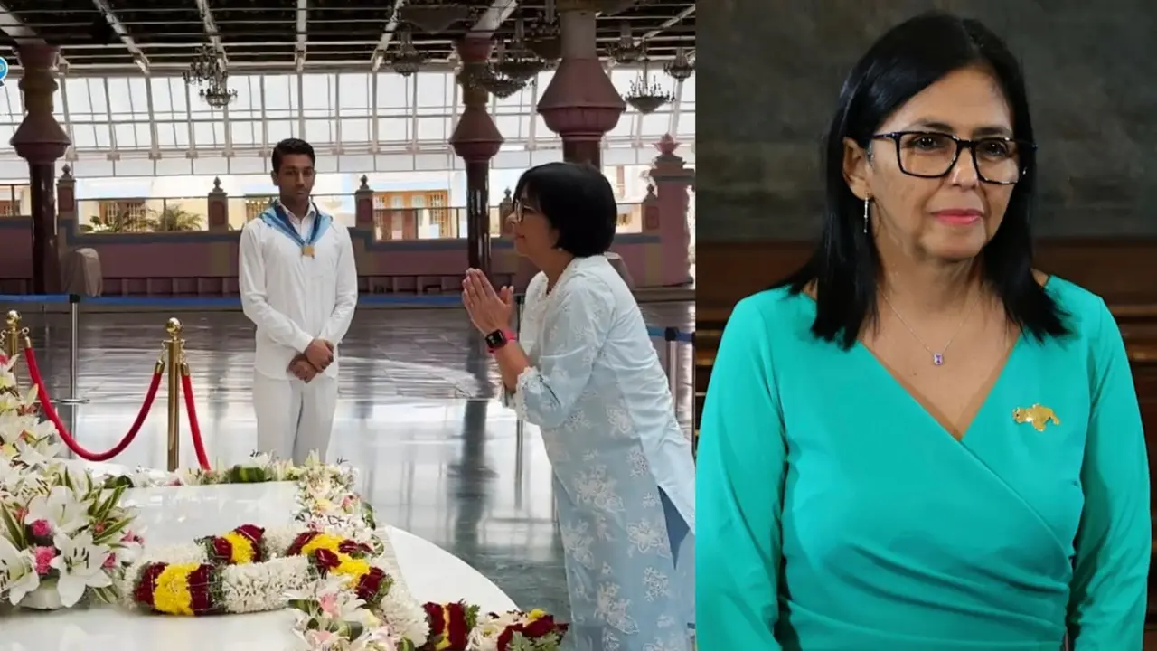 Not only Nicolas Maduro Venezuela new president Delcy Rodriguez Sathya Sai link