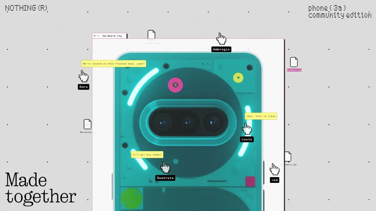Nothing Expands Co‑Creation Strategy With Phone (3a) Community Edition and New Investor Push