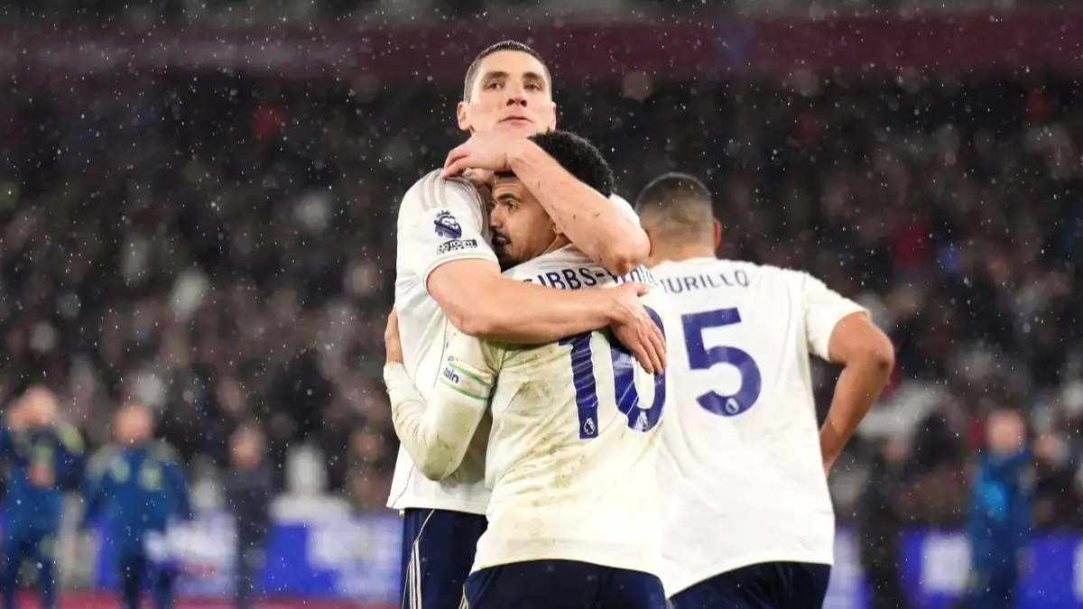 Nottingham Forest in action