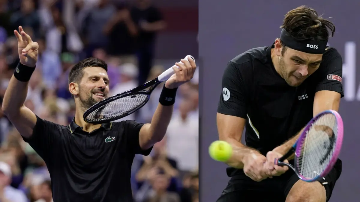 Novak Djokovic Continues His Dominance In The Flushing Meadows, Scripts History As He Sets Date With Taylor Fritz In US Open Quarterfinal Novak Djokovic and Taylor Fritz