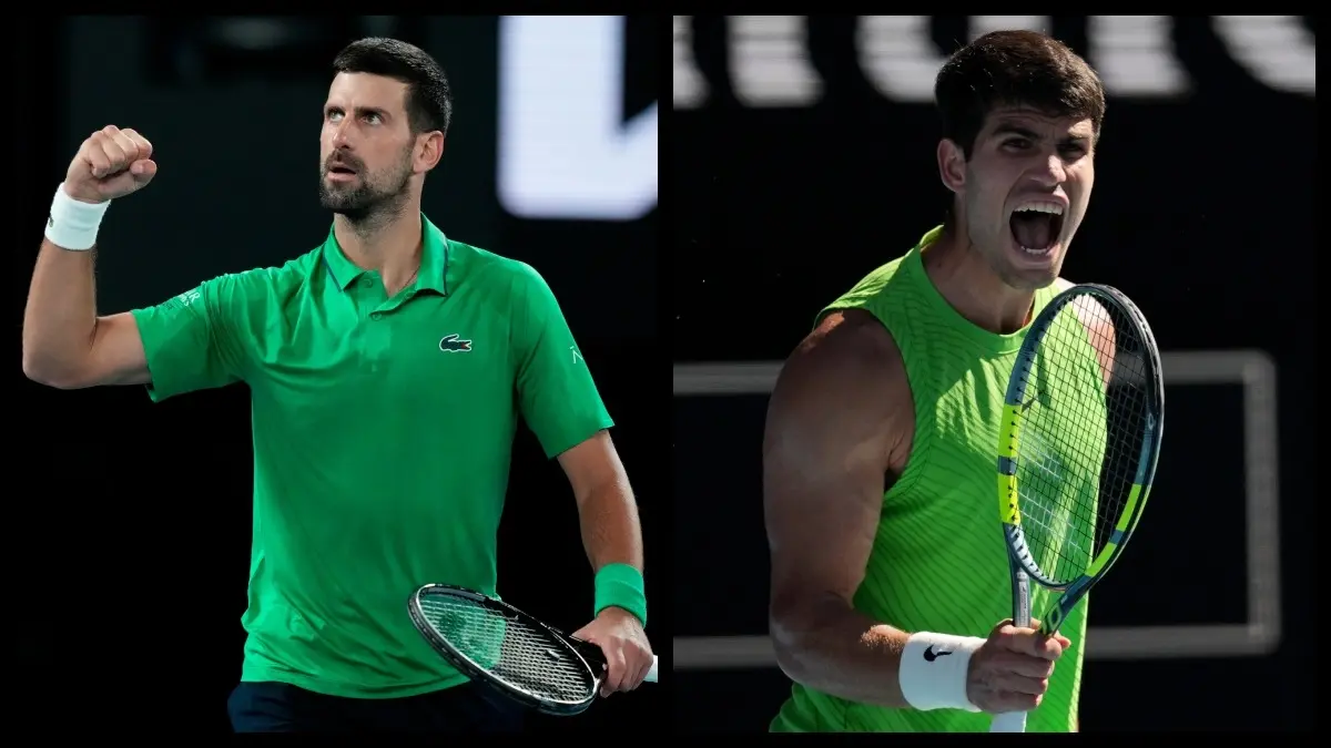 Carlos Alcaraz vs Novak Djokovic Live Streaming: When And Where to Watch Australian Open 2026 Final Novak Djokovic, Carlos Alcaraz