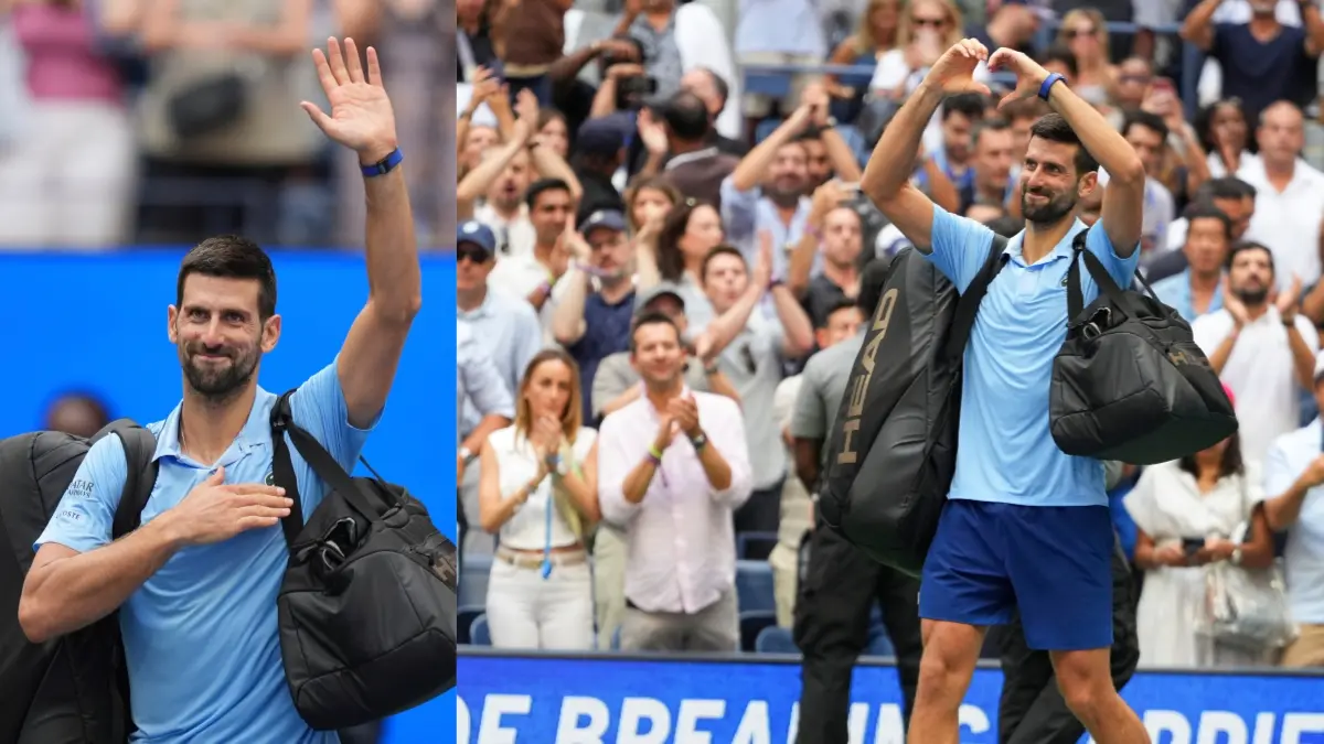 Novak Djokovic Gets Standing Ovation From The Crowd At The USTA Billie Jean King National Tennis Center As He Exits US Open 2025 | WATCH Novak Djokovic exits the USTA Billie Jean King National Tennis Center