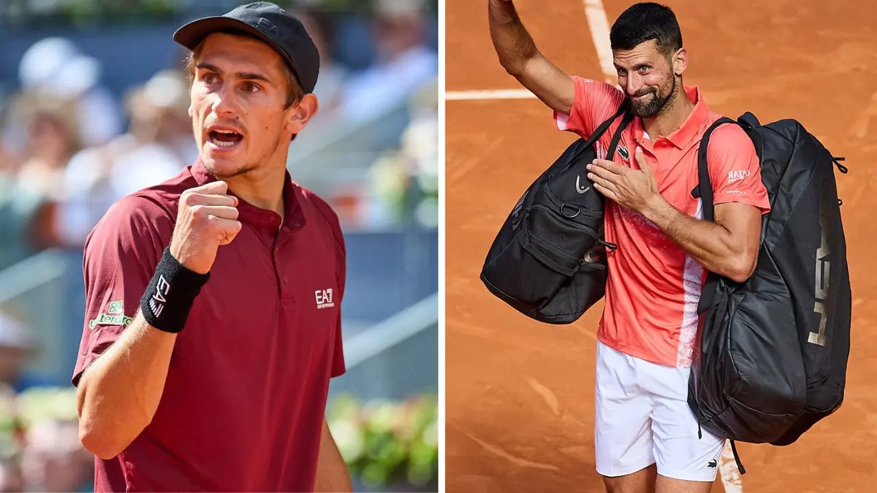 Novak Djokovic's Slump Continues, Serbian Suffers Another Shock First Round Exit in Madrid Open After Loss to Matteo Arnaldi Novak Djokovic Matteo Arnaldi