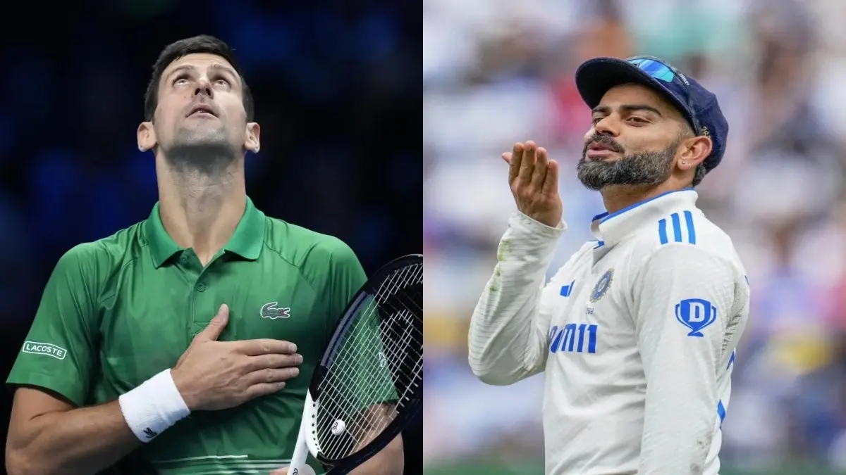 Novak Djokovic Leads Series Of Tributes As Global Sporting Icons Shower Praises After Virat Kohli Announces Retirement From Test Cricket Novak Djokovic pays tribute to Virat Kohli
