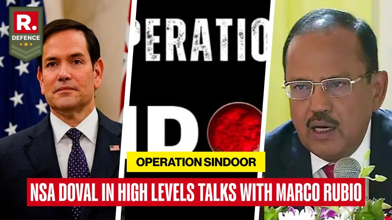 NSA Doval In High Levels Talks With Marco Rubio
