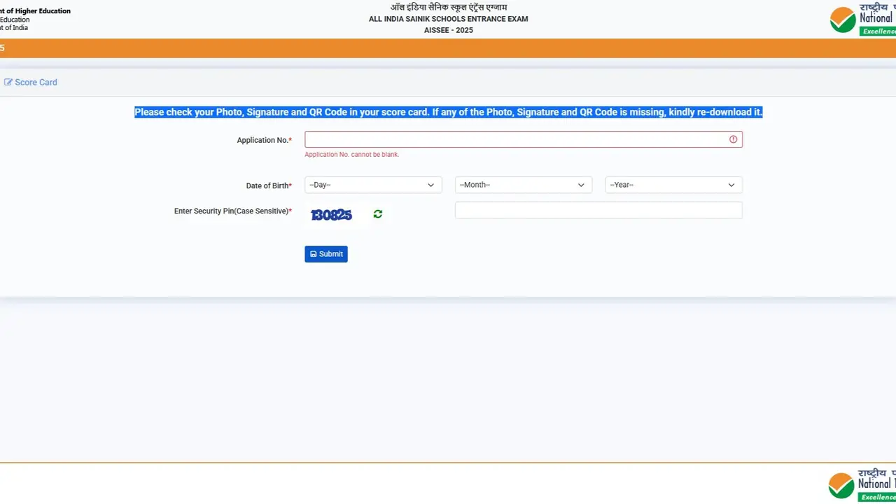 AISSEE 2025 Results Declared: Sainik School Admission Results Out for Class 6 and 9 at exams.nta.ac.in, Direct Link Here NTA AISSEE Result 2025: Class 6, 9 Sainik School Results Now Available