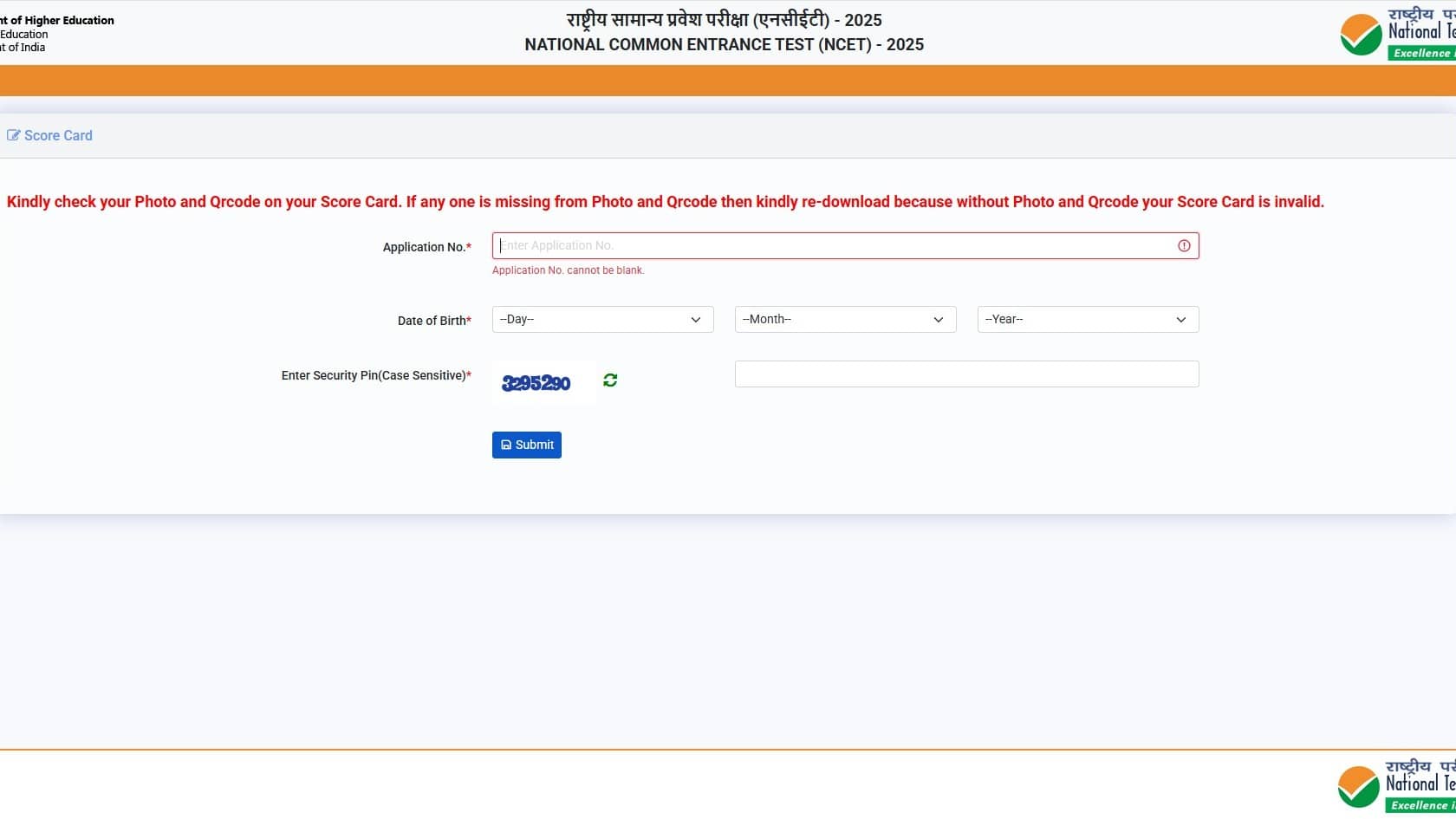 NTA NCET Result 2025 Declared at exams.nta.ac.in, Direct Link to Check Here