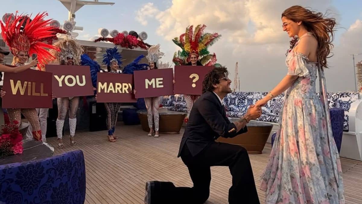 Nupur Sanon and Stebin Ben Engaged