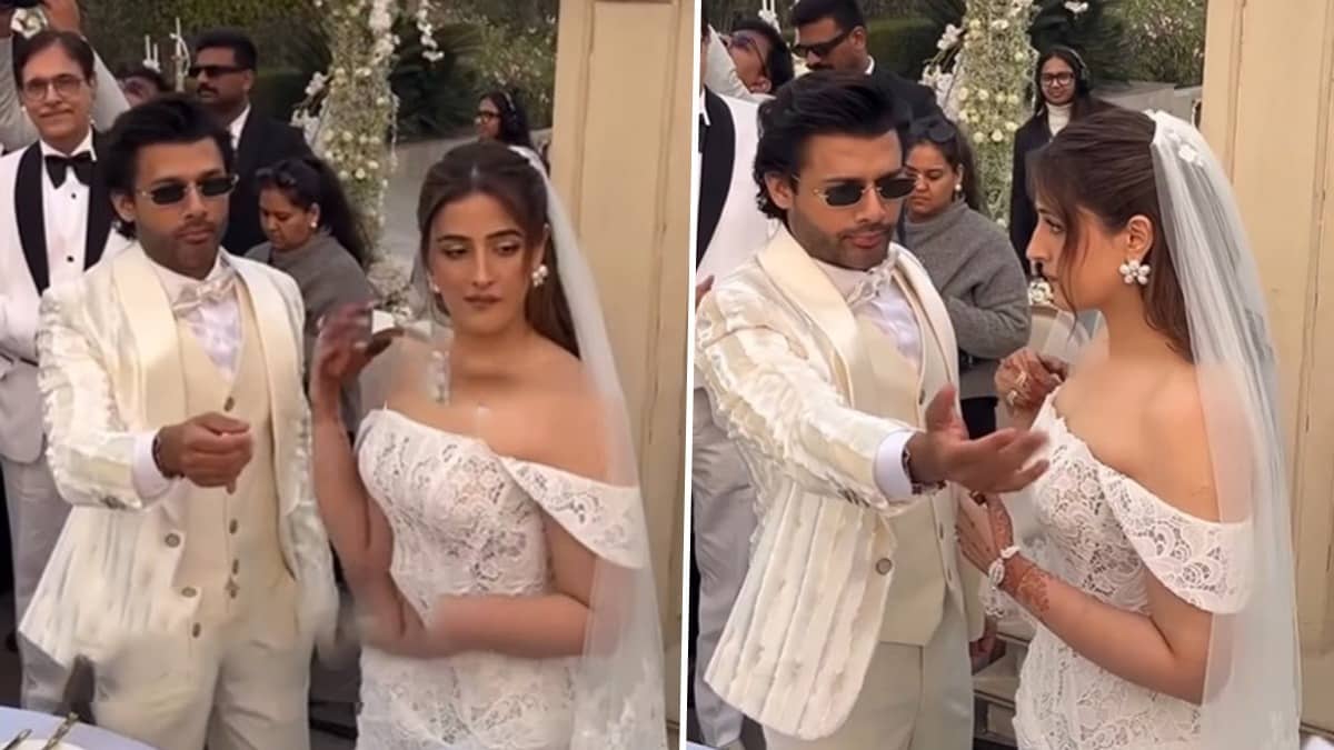 Nupur-Stebin Wedding Video: क्रिश्चियन रीति-रिवाजों से शादी के बंधन में बंधे नूपुर सेनन-स्टेबिन बेन, पहला वीडियो आया सामने
