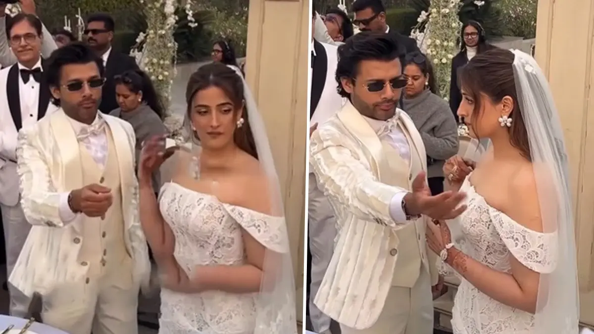 nupur-sanon-stebin-ben-gets-married-christian-wedding-first-video-viral-kriti-sanon sister