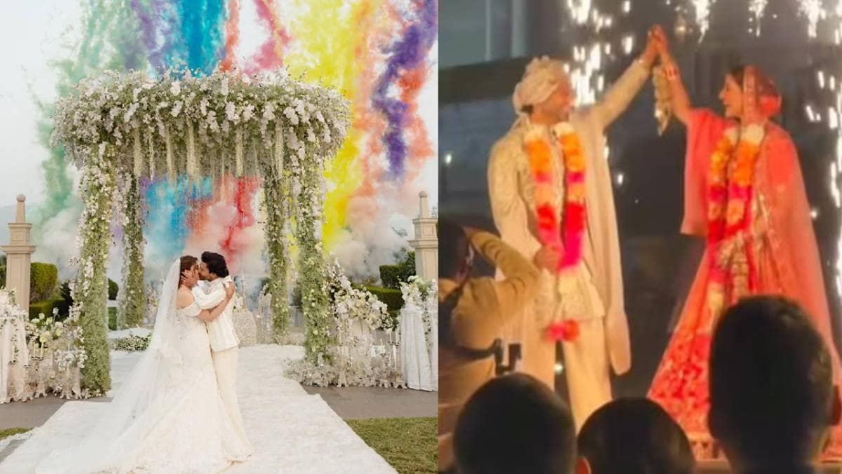 Nupur Sanon-Stebin Ben Wedding: वाइट वेडिंग के बाद अब नूपुर-स्टेबिन ने लिए सात फेरे, लाल लहंगे में बला की खूबसूरत लगीं एक्ट्रेस, VIDEO