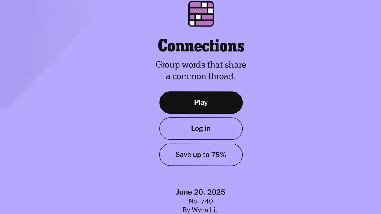 NYT Connections Hints and Answers for June 24, 2025: How to Play, Tips, and Today’s Puzzle