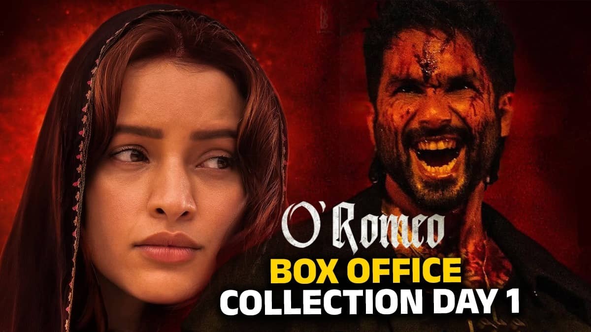 O' Romeo Box Office Collection: शहीद कपूर की 'ओ रोमियो' ने की धीमी शुरुआत, फिल्म ने पहले दिन बटोरे महज इतने करोड़