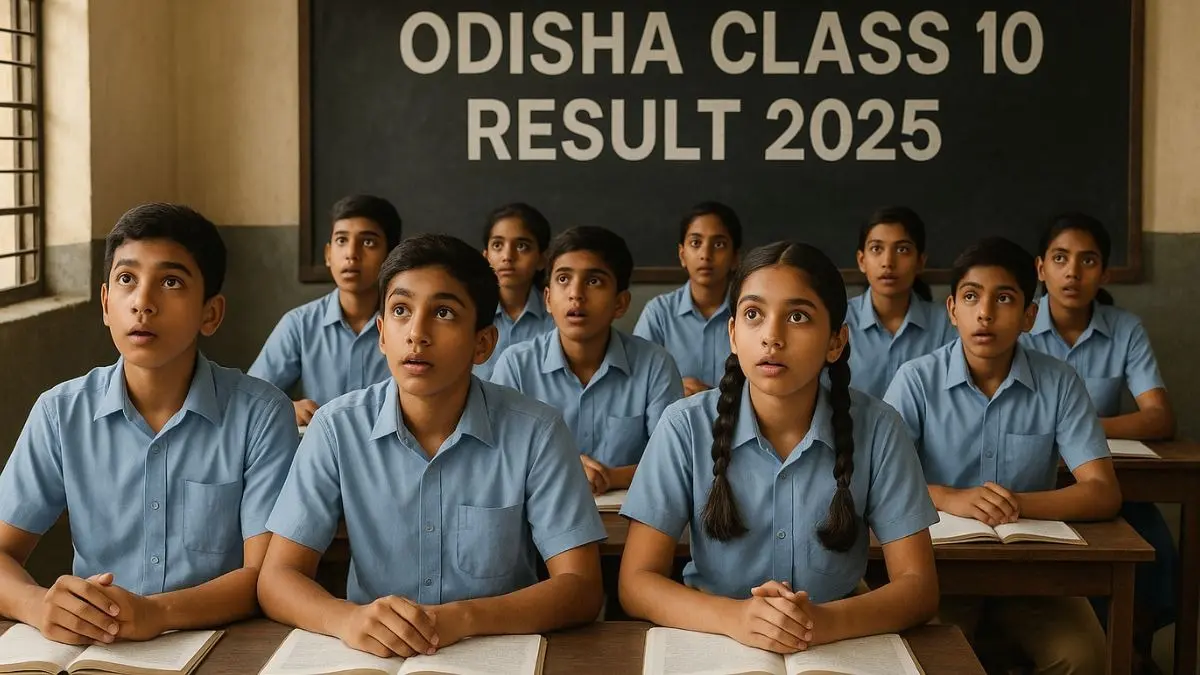 Odisha Class 10 Result 2025