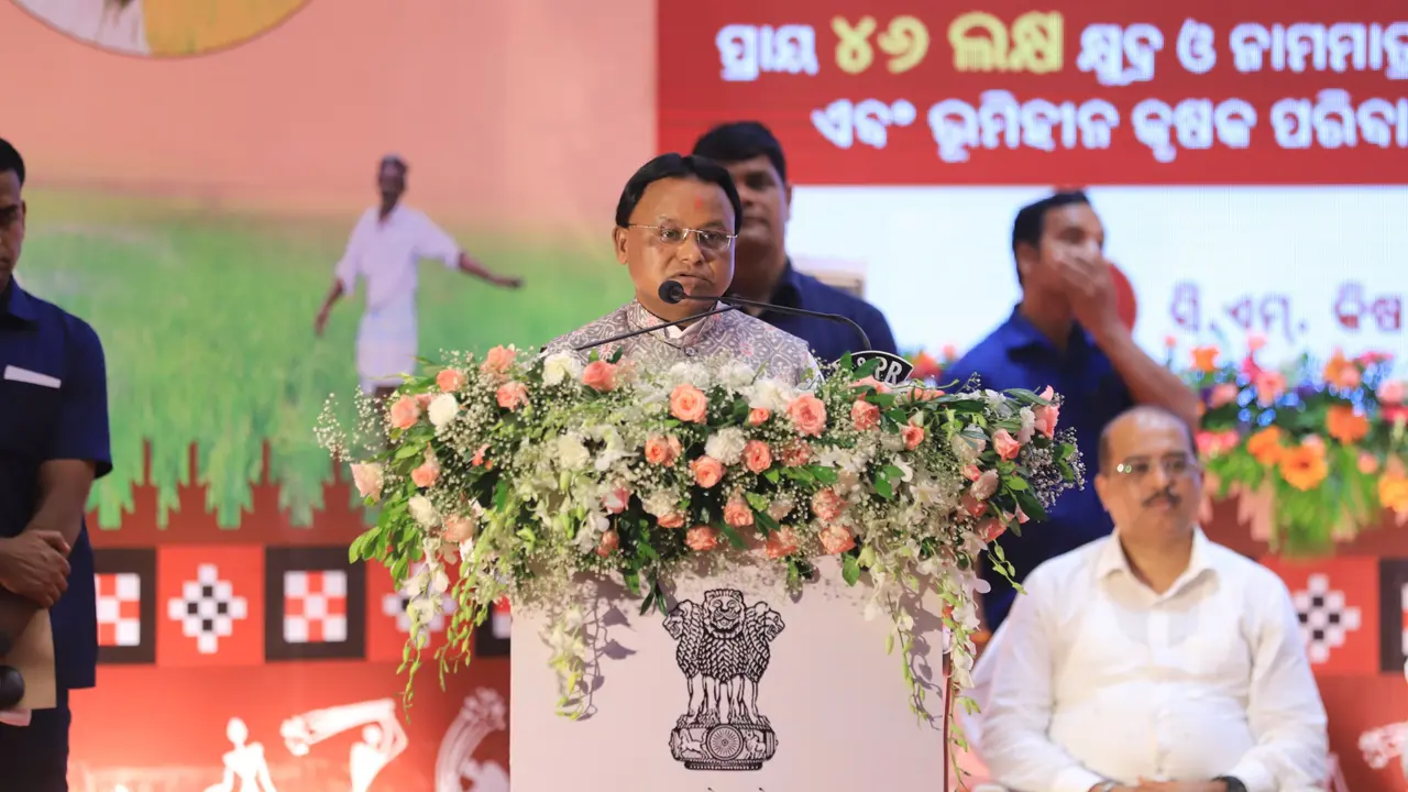 Odisha CM Mohan Manjhi