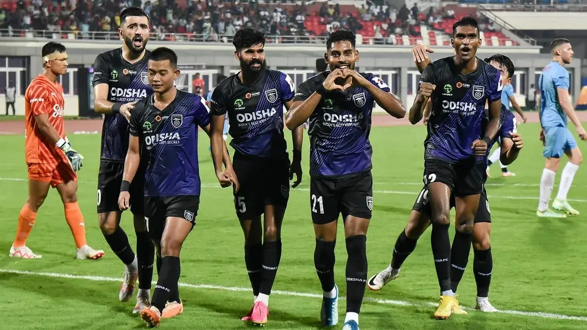 Uncertainty Hits Indian Super League Again, Odisha FC Implements "Force Majeure, Suspends Contracts For 2025-26 Season: Report Odisha FC players celebrate after scoring a goal